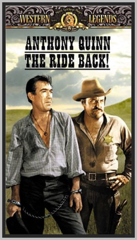 THE RIDE BACK - 1957 - ANTHONY QUINN - COLORIZED - RARE DVD