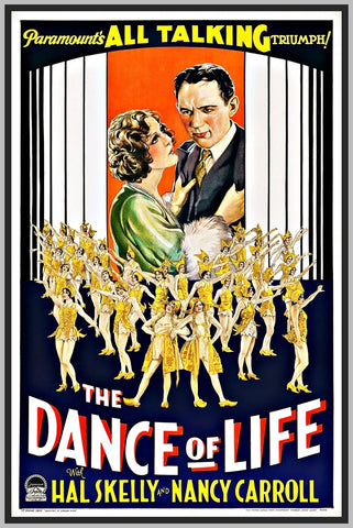 THE DANCE OF LIFE - COLORIZED - 1929 - HAL SKELLY - RARE DVD