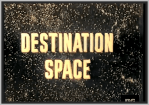 DESTINATION SPACE - 1959 - COLORIZED - HARRY TOWNES - RARE DVD