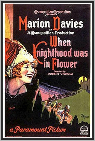 WHEN KNIGHTHOOD WAS IN FLOWER - 1922 - SILENT - MARION DAVIES - RARE DVD