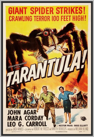 TARANTULA - 1956 - COLORIZED - JOHN AGAR - RARE DVD