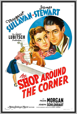 THE SHOP AROUND THE CORNER - COLORIZED - 1940 - MARGARET SULLAVAN - RARE DVD