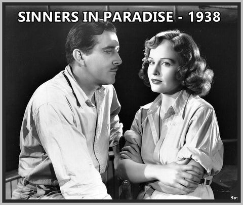 SINNERS IN PARADISE - 1938 - MADGE EVANS - RARE DVD