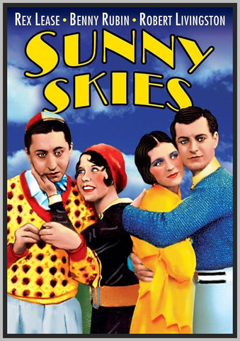 SUNNY SKIES - COLORIZED - 1930 - BENNY RUBIN - RARE DVD