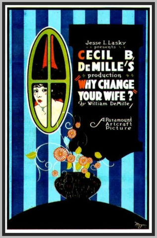WHY CHANGE YOUR LIFE- 1920 - SILENT - BEBE DANIELS- RARE DVD