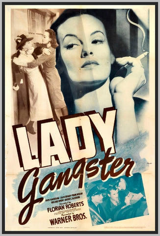 LADY GANGSTER - COLORIZED - 1942 - JULIE BISHOP - RARE DVD