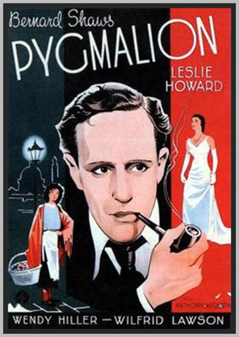 PYGMALION - 1938 - LESLIE HOWARD - RARE DVD