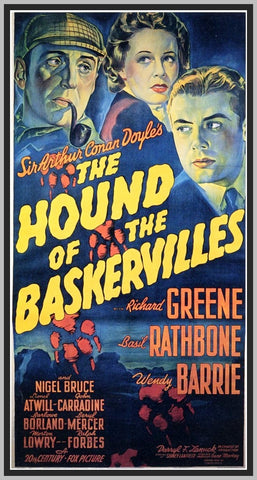 THE HOUND OF THE BASKERVILLES - 1939 - BASIL RATHBONE - COLORIZED