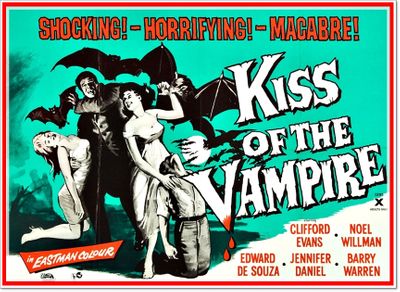 THE KISS OF THE VAMPIRE - 1963 - WITH CLIFFORD EVANS