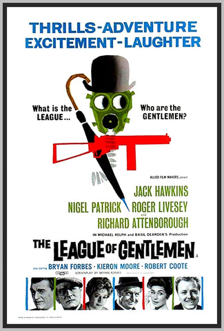 THE LEAGUE OF GENTLEMEN - 1960- COLORIZED - JACK HAWKINS