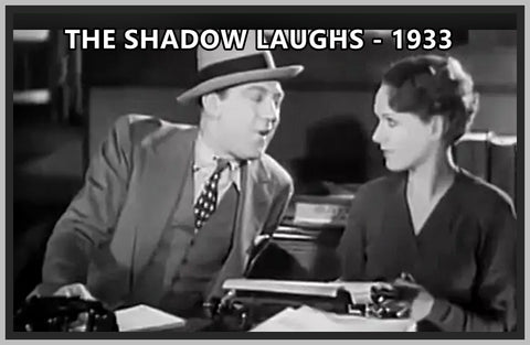 THE SHADOW LAUGHS - 1933 - HAL SKELLY - RARE DVD