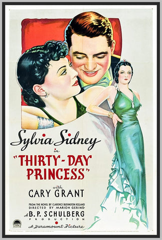 THIRTY DAY PRINCESS - COLORIZED - 1934 - CARY GRANT - RARE DVD