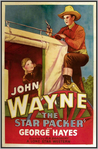 THE STAR PACKER - 1934 - JOHN WAYNE - RARE DVD
