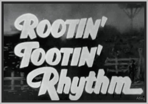 ROOTIN TOOTIN RHYTHM - 1937 - GENE AUTRY - RARE DVD