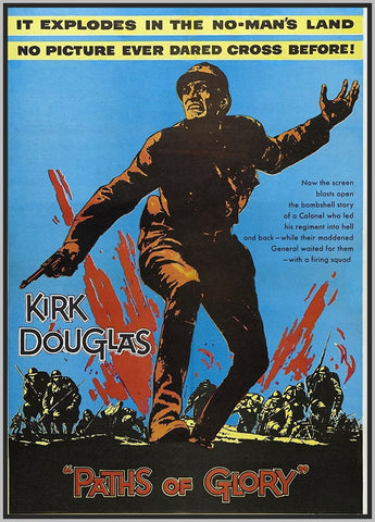 PATHS OF GLORY - COLORIZED - 1957 - KIRK DOUGLAS - RARE DVD