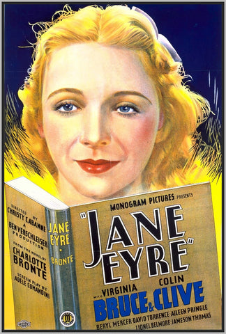 JANE EYRE - 1934 - VIRGINIA BRUCE - RARE DVD