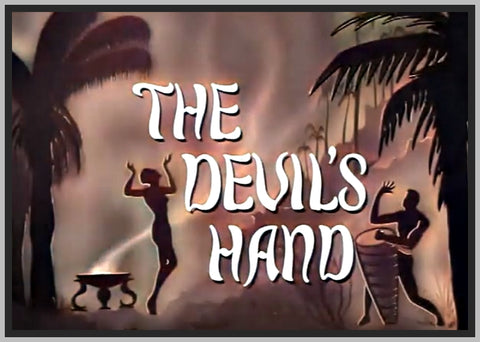 THE DEVIL'S HAND - 1961 - LINDA CHRISTIAN - ROBERT ALDA - COLORIZED - RARE DVD