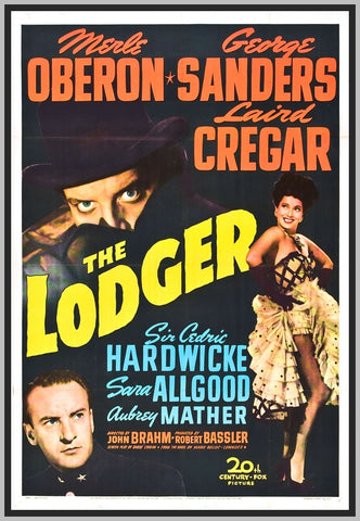 THE LODGER - 1945 - COLORIZED - 1944 - GEORGE SANDERS - RARE DVD