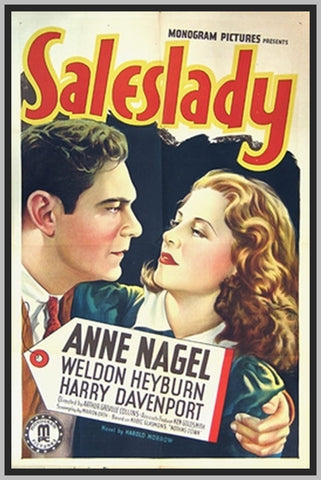 SALESLADY - 1938 - ANNE NAGEL - RARE DVD