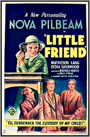 LITTLE FRIEND - 1934 - MATHESON LANG - RARE DVD