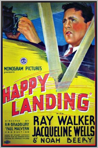 HAPPY LANDING - 1934 - RAY WALKER - RARE DVD