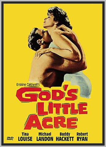 GODS LITTLE ACRE - 1958 - COLORIZED - ROBERT RYAN - RARE DVD