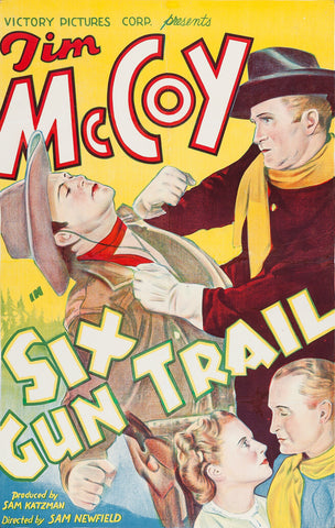 SIX SIN GUN TRAIL - 1938 - TIM MCCOY - RARE DVD