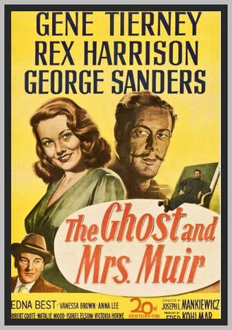 THE GHOST AND MRS. MUIR - 1947 - GENE TIERNEY - RARE DVD