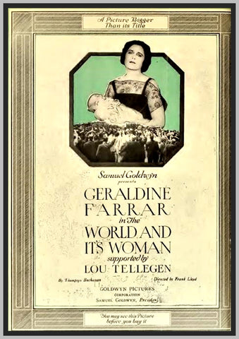 THE WORLD AND THE WOMAN - 1919 - SILENT - MAE GIRASI - RARE DVD