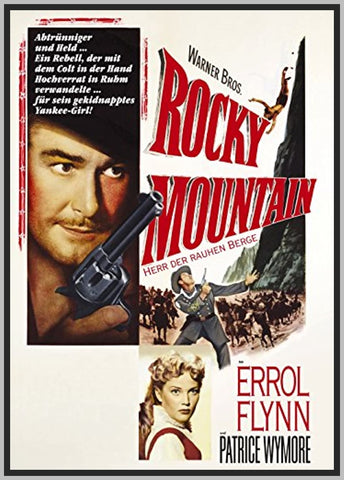 ROCKY MOUNTAIN - 1950 - COLORIZED - ERROL FLYNN