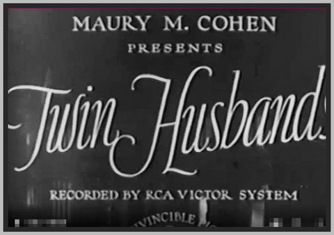 TWIN HUSBANDS - 1933 - SHIRLEY GREY - RARE DVD