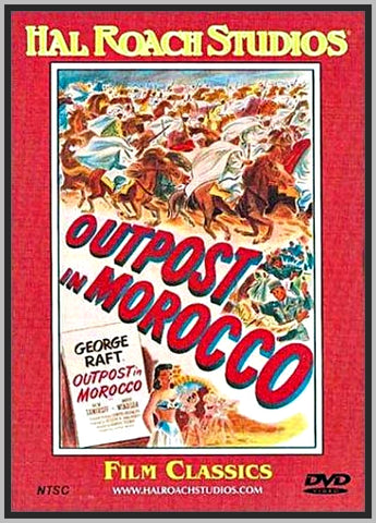 OUTPOST IN MOROCCO '49 - MARIE WINDSOR - COLORIZED - RARE DVD