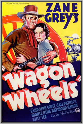 WAGON WHEELS - 1934 - RANDOLPH SCOTT - RARE DVD