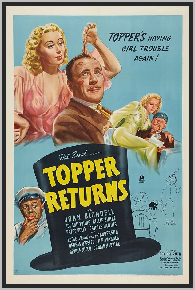 TOPPER RETURNS - 1940 - COLORIZED - JOAN BLONDELL - RARE DVD – TV ...