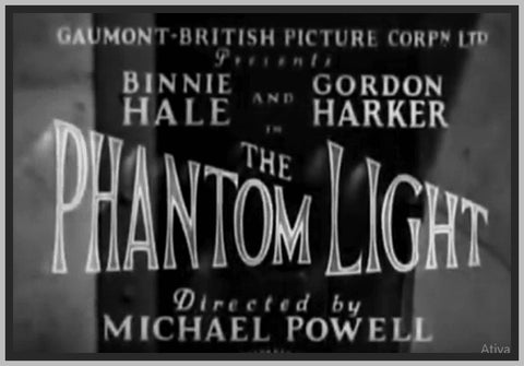 THE PHANTOM LIGHT - 1935 - BINNIE HALE - RARE DVD