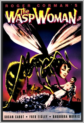 THE WASP WOMAN - 1959 - COLORIZED - SUSAN CABOT - RARE DVD