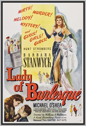 LADY OF BURLESQUE - COLORIZED - 1943 - BARBARA STANWYCK - RARE DVD