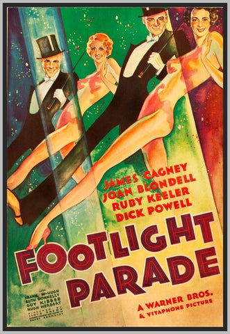 FOOTLIGHT PARADE - 1933 - COLORIZED - JAMES CAGNEY - RARE DVD