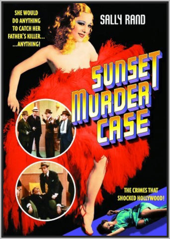 SUNSET MURDER CASE - 1938 - SALLY RAND - RARE DVD