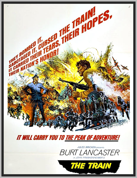 THE TRAIN - 1964- COLORIZED - BURT LANCASTER – TV Museum DVDs