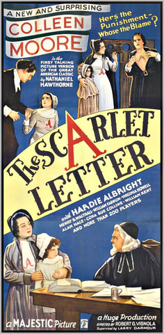 THE SCARLET LETTER - 1934 - COLLEN MOORE - RARE DVD