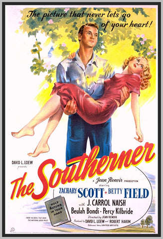 THE SOUTHERNER - 1945 - COLORIZED - ZACHARY SCOTT - RARE DVD