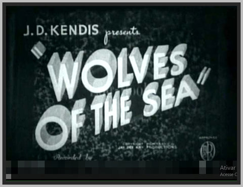 WOLVES OF THE SEA - 1936 - JEAN CARMEN - RARE DVD