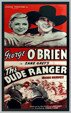 THE DUDE RANGER - 1934 - GEORGE O'BRIEN - RARE DVD