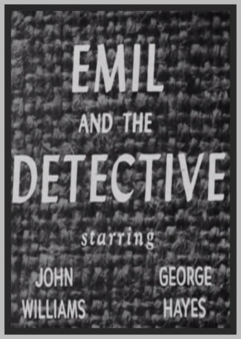 EMIL AND THE DETECTIVES - 1935 - JOHN WILLIAMS - RARE DVD