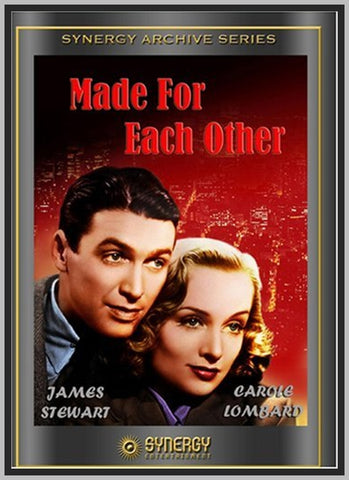 MADE FOR EACH OTHER - 1939 - COLORIZED - CAROLE LOMBARD - RARE DVD