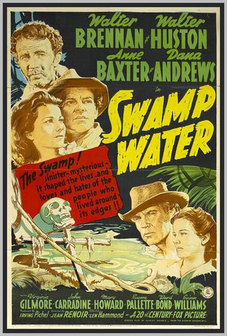 SWAMP WATER - 1941 - COLORIZED - WALTER HUSTON - RARE DVD