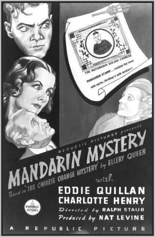 THE MANDARIN MYSTERY - 1936
