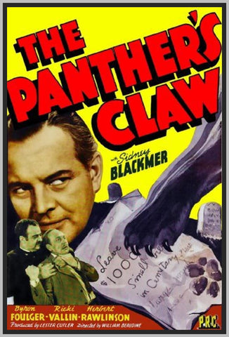 THE PANTHERS CLAW '42 - COLORIZED - RICK VALLEN - RARE DVD