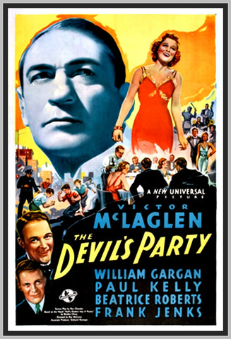 THE DEVILS PARTYTHE DEVIL'S PARTY - 1938 - VICTOR MCLAGLEN - RARE DVD